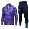 Men's Argentina Purple Training Jacket + Pants Set 2023