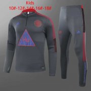 20/21 Manchester United x Human Race Grey Kid's Soccer Training Suit