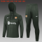 Kid's Barcelona Green Training Sweatshirt + Pants Set 23/24 #Hoodie