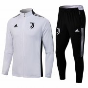 Men's Juventus White Training Suit (Jacket + Pants) 21/22