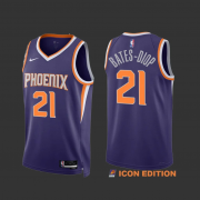 Men's Phoenix Suns Purple Icon Edition Jersey 23/24 #Keita Bates-Diop