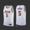 Men's Los Angeles Lakers White Association Edition Jersey 23/24 #Cam Reddish