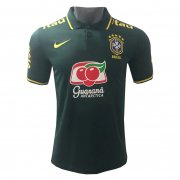 Men's Brazil Green Polo Jersey 2022
