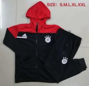 20/21 Bayern Munich Black Training Suit Jacket + Pants - Hoodie