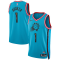 Men's Phoenix Suns Turquoise Swingman Jersey-City Edition 22/23 Devin Booker #1