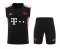 Men's Bayern Munich Black Training Suit Singlet + Short 22/23