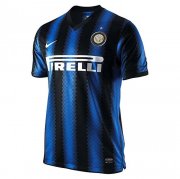2010-2011 Inter Milan Retro Home Blue & Black Stripes Men Jersey Jersey