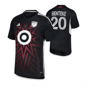 Men's D.C. United MLS All-Star Black Jersey 23/24 #Christian Benteke