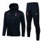 21/22 Tottenham Hotspur Hoodie Royal Soccer Training Suit(Jacket + Pants) Men's