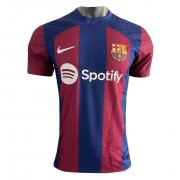 23/24 Barcelona Home Soccer Jersey Men's -Player Version