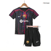 Kid's Barcelona Pre-Match Jersey + Short Set 23/24