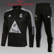 Real Madrid x Human Race Black Training Suit Kid's 21/22