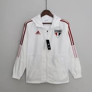 Men's Sao Paulo FC White Windrunner Jacket 22/23