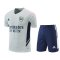 Men's Arsenal Light Grey Jersey + Short Set 22/23