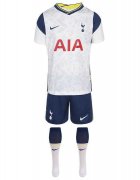 20/21 Tottenham Hotspur Home White Soccer Whole Kit Jersey + Short + Socks Kid's
