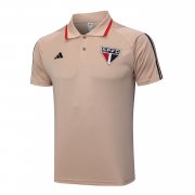 Men's Sao Paulo FC Khaki Polo Jersey 23/24