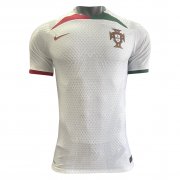 Men's Portugal Pre-Match White Training Jersey 2022 #Match