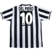 Men's Juventus Home Jersey 1996/97 #Retro Del Piero #10