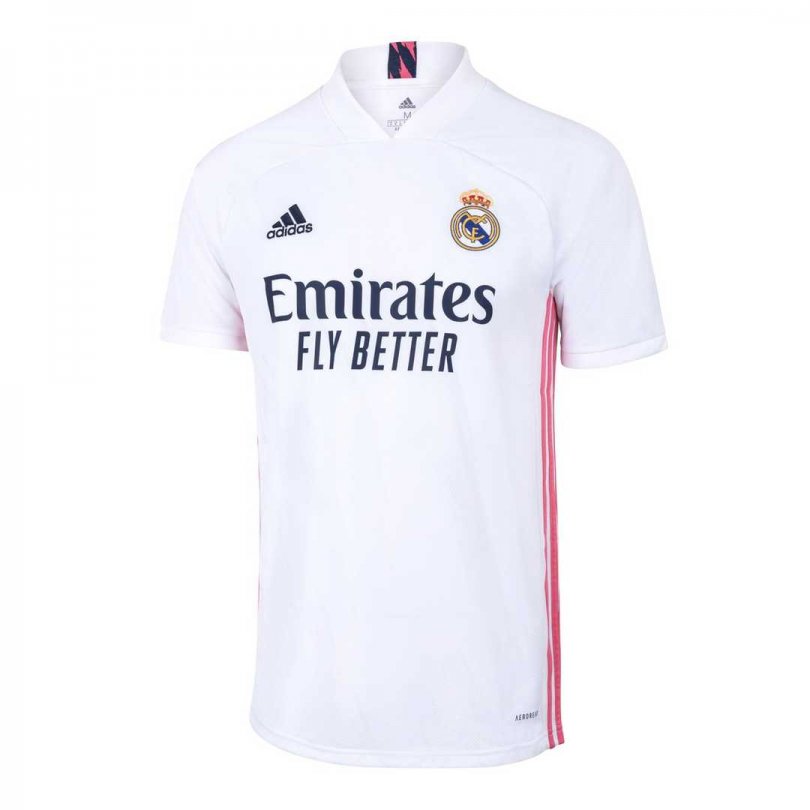 20/21 Real Madrid Home White Jersey Men's