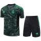 Men's Real Madrid Green Training Jersey + Short Set 23/24