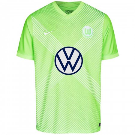 20/21 VFL Wolfsburg Home Green Men Jersey Jersey