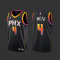 Men's Phoenix Suns Black Statement Edition Jersey 23/24 #Chimezie Metu