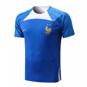Men's France Blue Training Jersey 2022
