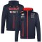 Oracle Red Bull Racing 2023 Hoodie Navy Full Zip F1 Team Jacket Men's