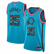 Men's Phoenix Suns Turquoise Swingman Jersey-City Edition 22/23 Kevin Durant #35