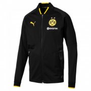 Borussia Dortmund 18/19 High Collar Black Jacket