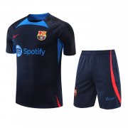Men's Barcelona Navy Jersey + Short Set 22/23