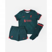 Kid's Liverpool Third Jersey + Short + Socks Set 22/23