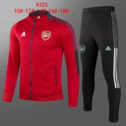 Kid's Arsenal Red Training Suit (Jacket + Pants) 21/22