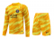 Men's PSG Goalkeeper Yellow Jersey + Short Set 23/24