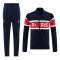 Men's PSG Navy&Red Training Jacket + Pants Set 23/24