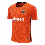 20/21 Barcelona Goalkeeper Orange Jersey Men's
