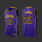 Men's Los Angeles Lakers Purple Statement Edition Jersey 23/24 #23 LeBron James