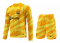 Men's Barcelona Goalkeeper Yellow Jersey + Short Set 23/24