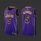 Men's Los Angeles Lakers Purple Statement Edition Jersey 23/24 #Cam Reddish