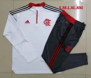Men's Flamengo White Training Suit 21/22