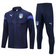 Italy Navy Training Jacket + Pants Set Men's 2022