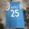 Minnesota Timberwolves 2019/2020 Blue SwingMen's Jersey City Edition Men's (ROSE #25)