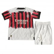 Kid's AC Milan Fourth Jersey + Short Set 22/23