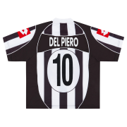Men's Juventus Home Jersey 2002/2003 #Retro Del Piero #10