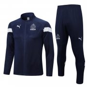 Men's Olympique Marseille Royal Training Jacket + Pants Set 22/23