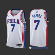 Men's Philadelphia 76ers White Association Edition Jersey 23/24 #Mo Bamba