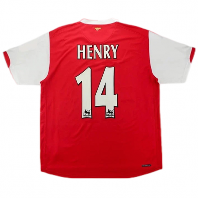 Men's Arsenal Home Jersey 2006/2007 #Retro Henry #14