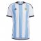 Men's Argentina 3-Star Home World Cup Champions Jersey 2023 #Player Version