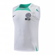 Men's Inter Milan White Singlet Jersey 22/23
