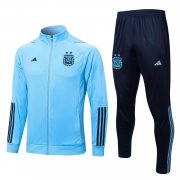 Men's Argentina Blue II Training Jacket + Pants Set 2022